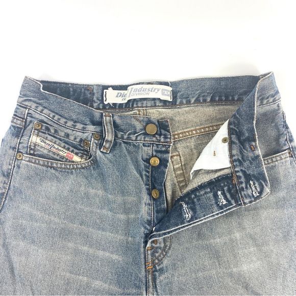 Diesel Industries Y2K boot cut jeans. Made in Italy. women’s size 32 - Picture 6 of 16